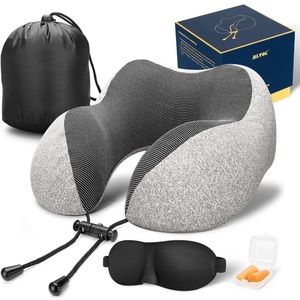 MLVOC Memory Foam neck travel pillow